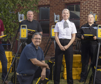 Image for Surrey Police and Sussex Police invest in Trimble X7 Laser Scanning technology