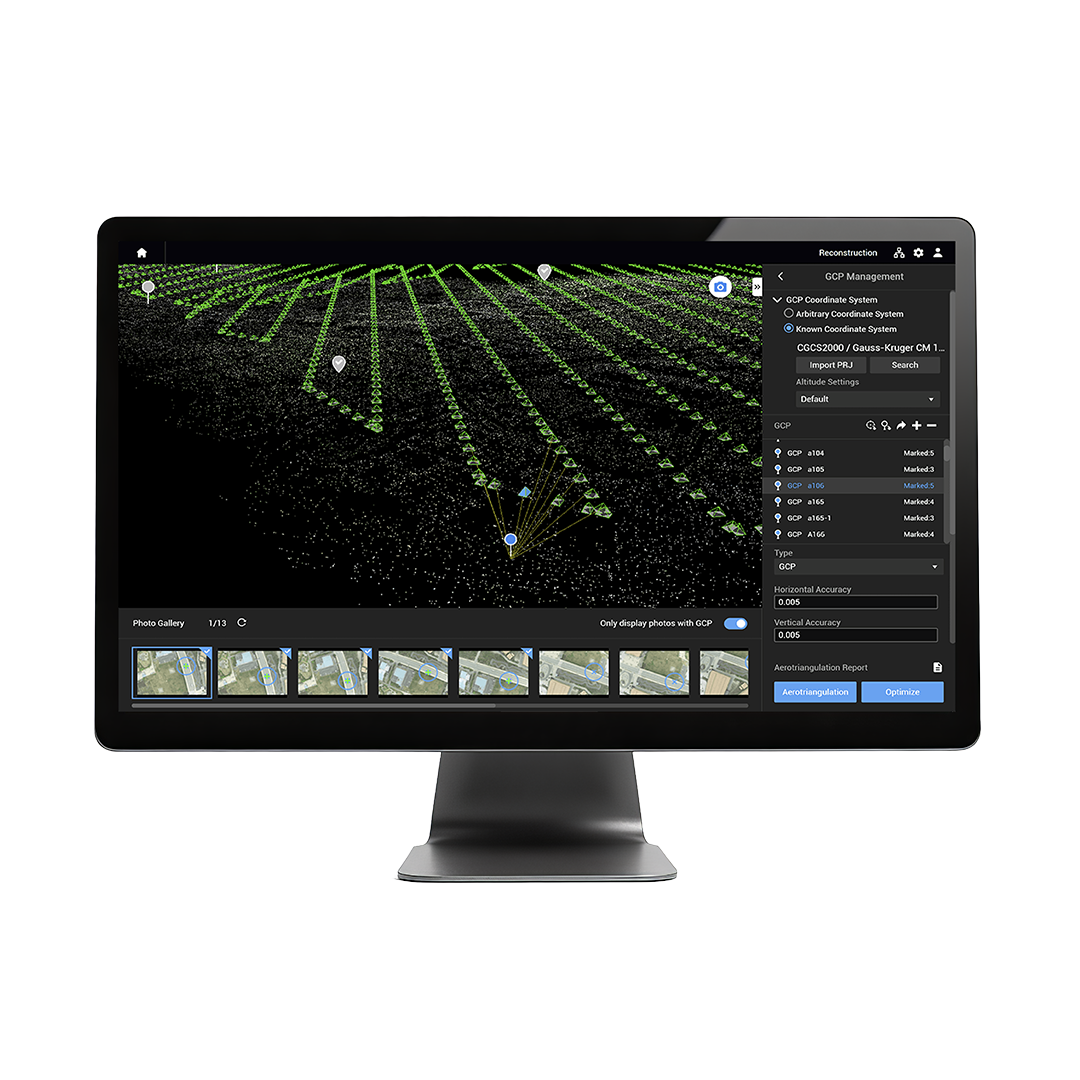 POS and camera parameter editing