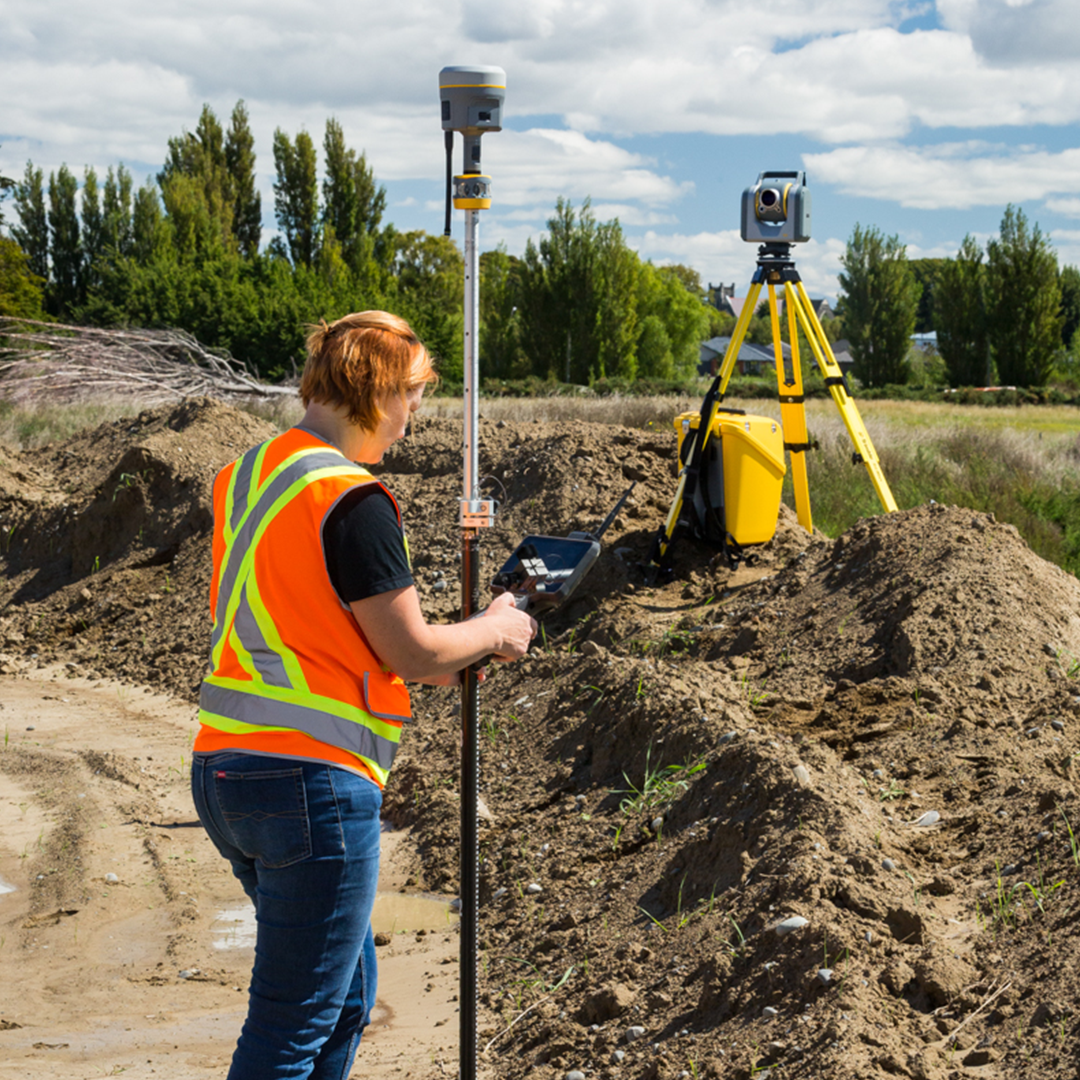 Integrating GNSS with Total Stations and Laser Scanners
