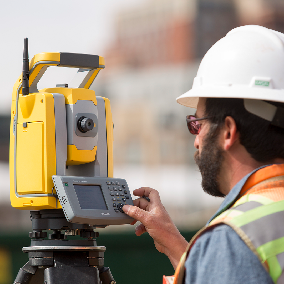 Process data with Trimble