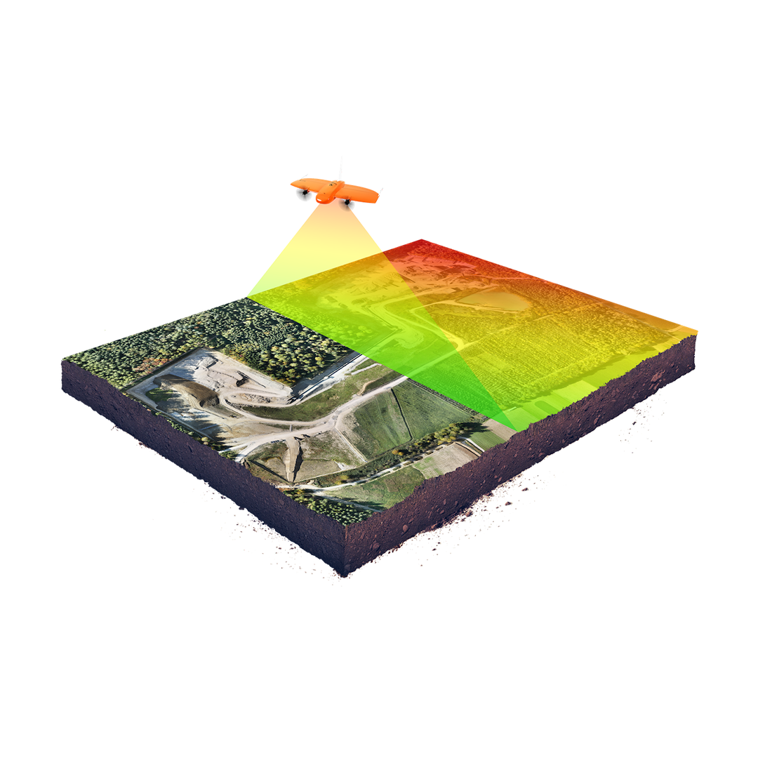 Efficency , 5 Returns, colourised point cloud, RTK, Process in dji terra