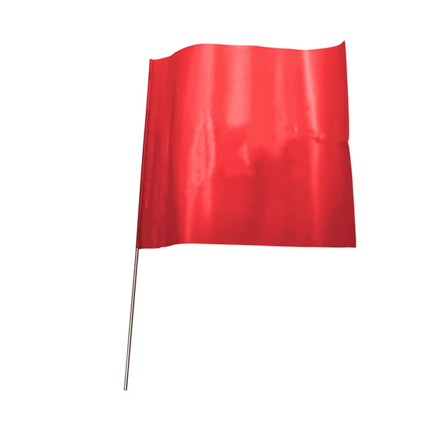 Red Flag-Marks 127 x 100mm (pack 100)