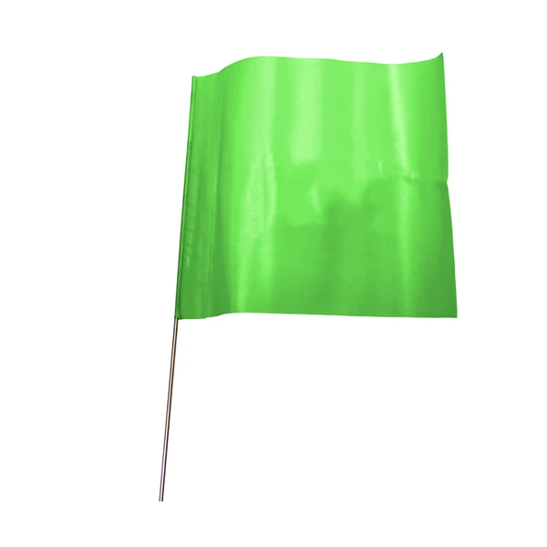 Green Flag-Marks 127 x 100mm (pack 100)