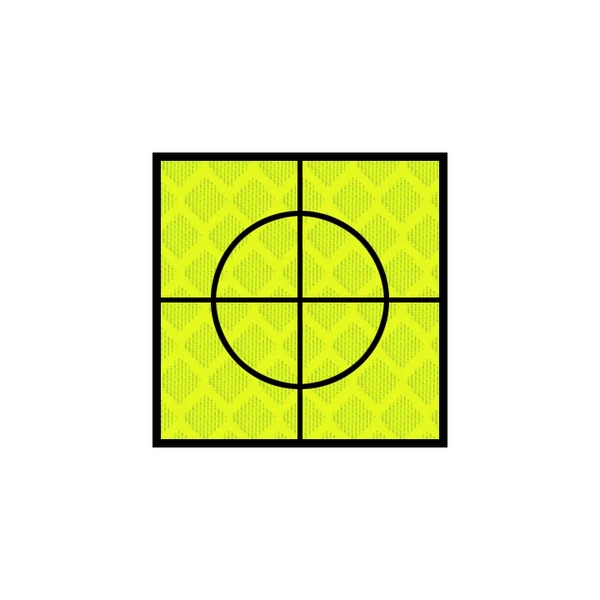 25mm Retro-Mark YELLOW (81)