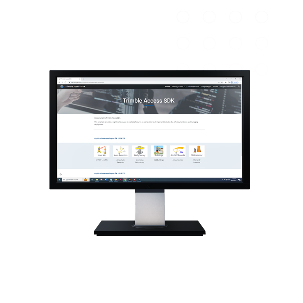 Trimble Access SDK